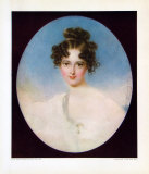 Portrait - Dame mit Perlenkette Láminas por Moritz Michael Daffinger