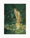 Midsummer Eve Kunstdrucke von Edward Robert Hughes