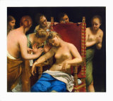 Tod der Cleopatra Pósters por Guido Cagnacci
