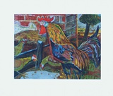 Cock and Hens Pósters por Otto Dix Cock and Hens Pósters por Otto Dix