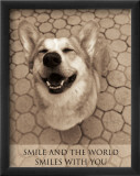 Jim Dratfield - Smile and the World Smiles with You - Poster Jim Dratfield - Smile and the World Smiles with You - Poster