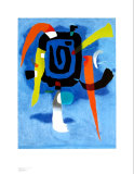 Bluxao V, 1955 Kunstdrucke von Willi Baumeister