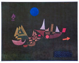Departure of the Ships, 1927 Posters par Paul Klee