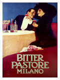 Bitter Pastore reproduction procédé giclée par Leopoldo Metlicovitz