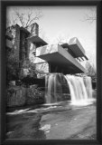 Frank Lloyd Wright, Falling Water Gerahmter Giclée-Druck