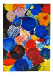 Ekstatisches Blau, 1961 Sammlerdrucke von Ernst  Wilhelm Nay