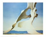 Pelvis à distance Posters par Georgia O'Keeffe