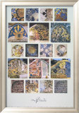 Parque Guell Poster von Antoni Gaudí