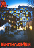Kunsthaus Wien Poster by Friedensreich Hundertwasser
