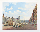 Der Hauptplatz in Linz Láminas por Jakob Alt Der Hauptplatz in Linz Láminas por Jakob Alt