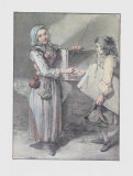 Der Guckkasten Sammlerdrucke von Louis Aubert