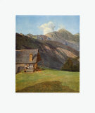 Almhuette Lámina por Ferdinand Georg Waldmueller Almhuette Lámina por Ferdinand Georg Waldmueller
