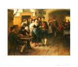 Before the Dance Prints by Franz Von Defregger