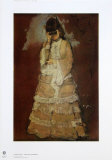 A Lady with Lorgnette Collectable Print by Edgar Degas
