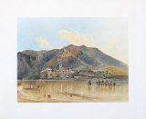 View of Duernstein in Wachau Collectable Print by Rudolph von Alt