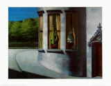 Août en ville Posters par Edward Hopper
