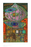Memory of a Painting, c.1960 Posters by Friedensreich Hundertwasser