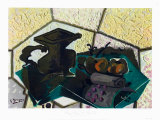 The Green Tablecloth Posters par Georges Braque