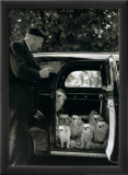 Les Chien du Marquis de Cuevas, Bois de Boulogne Posters par Robert Doisneau