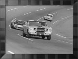 1966 Daytona 24 Hour Race Estampe encadrée