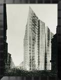 Hochhaus am Bahnhof Poster von Mies Van Der Rohe