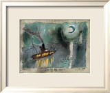 Once in a Blue Moon, 1938 Poster by Lyonel Feininger