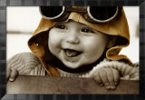 Baby-Pilot Poster von Kim Anderson