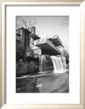 Frank Lloyd Wright, Falling Water Gerahmter Giclée-Druck