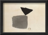 Viereck Und Dreieck 4.10.48, c.1948 Plakater av Julius Bissier