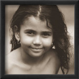 Girl with Earrings Póster por Alexis de Vilar Girl with Earrings Póster por Alexis de Vilar