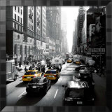 Sunset on Broadway, New York Posters par Dominique Obadia