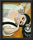 Laurette's Head Estampe encadrée par Henri Matisse