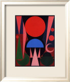 Paques, c.1949 Affiches par Auguste Herbin