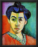 Madame Matisse Estampe encadrée par Henri Matisse