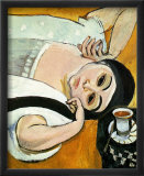 Laurette's Head Estampe encadrée par Henri Matisse