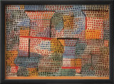 Kreuze und Saulen Affiches par Paul Klee