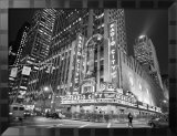 Radio City Music Hall Crossing Posters av Henri Silberman Radio City Music Hall Crossing Posters av Henri Silberman