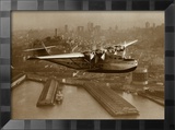 China Clipper, San Francisco, California, 1936 Póster por Clyde Sunderland