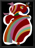 La Forme Rouge, 1938 Posters par Wassily Kandinsky