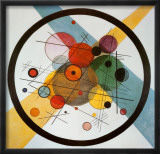 Círculos dentro de un círculo Arte por Wassily Kandinsky
