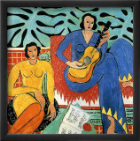 Music Framed Giclee Print by Henri Matisse