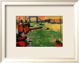 Die Themse und die Tower Bridge, 1906 Kunstdruck von Andre Derain