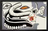 Fuck You Dentures Kunst von Jean-Michel Basquiat