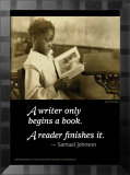 Samuel Johnson: A Reader Finishes Pósters Samuel Johnson: A Reader Finishes Pósters