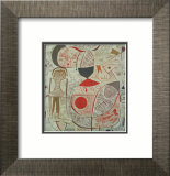 Printed Sheet with Pictures, 1937 Posters par Paul Klee
