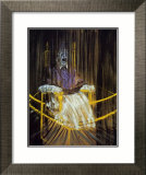 Etude d'Apres le Portrait du Pape Innocent X par Velasquez, c.1953 Art par Francis Bacon