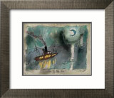 Once in a Blue Moon, 1938 Kunst von Lyonel Feininger