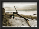 Ancre Sur Plage Affiches par Joane Mcdermott