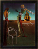 Figura femenina con cabeza de flores Póster por Salvador Dalí Figura femenina con cabeza de flores Póster por Salvador Dalí