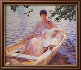 Mother And Child Art by Edmund Charles Tarbell